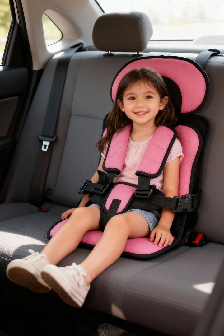 Easy-to-install travel car seat, ensuring toddler safety on the go.