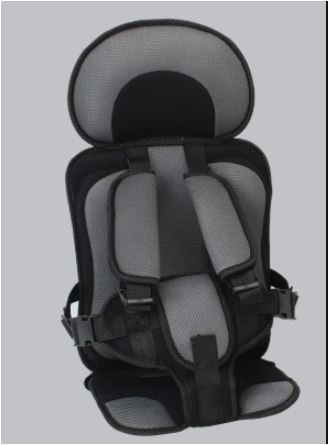 Compact child safety seat, designed for ultimate portability and protection.