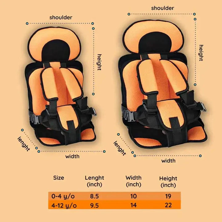 Toddler safety car seat, designed for secure and comfortable travel.