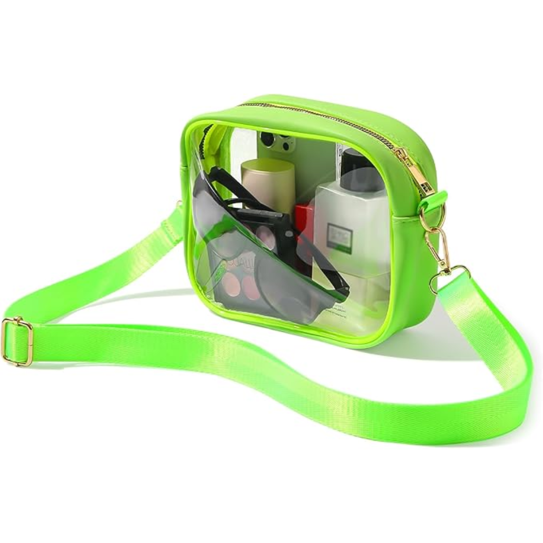 Versatile transparent stadium bag, VisiBag, with durable construction