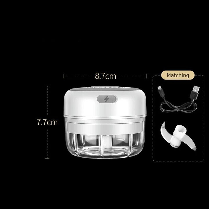 Versatile compact food processor for chopping veggies, mincing garlic, and making purees.