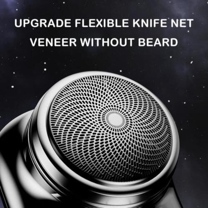 Travel-friendly mini electric shaver for men, rechargeable for a quick, smooth facial & body shave on the go.