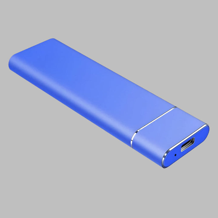 Unisex portable SSD drive with fast data transfer. Ideal for backup, compatible with USB 3.0. Durable aluminum.
