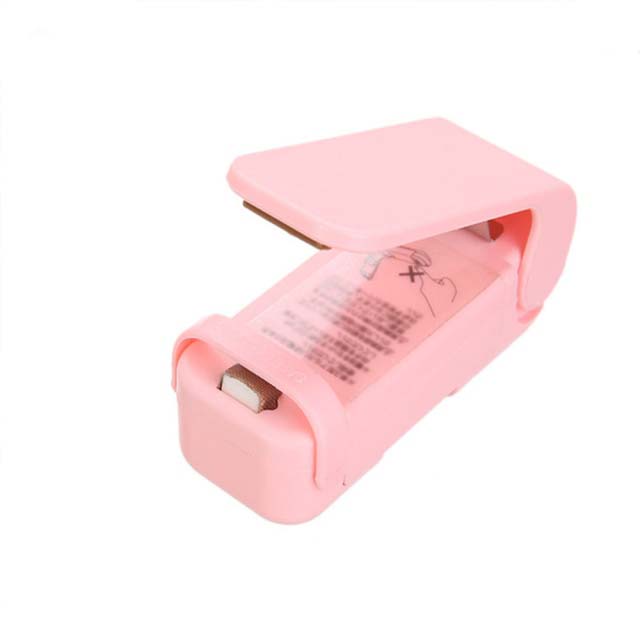Miniature FreshLock bag sealer, a compact & convenient kitchen essential for fresh food storage on the go.