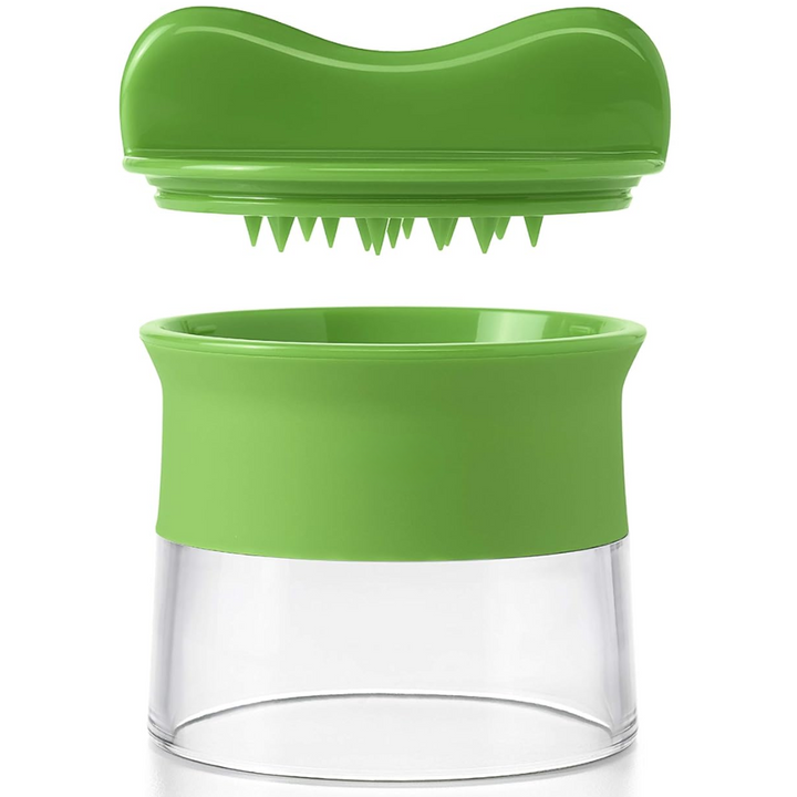 Compact handheld vegetable spiralizer for making quick zucchini noodles & healthy veggie pasta.