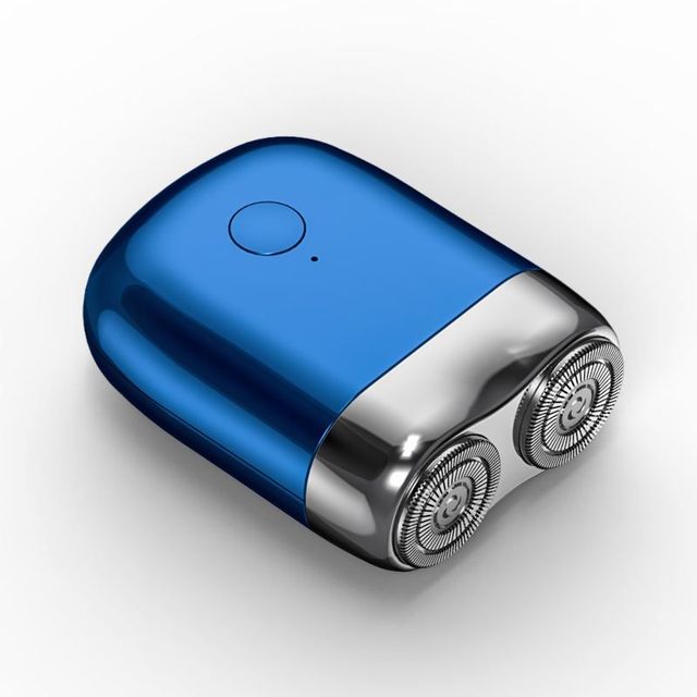 Complete men's portable electric shaver kit with magnetic travel razor & charging. Ideal for personal care & grooming.