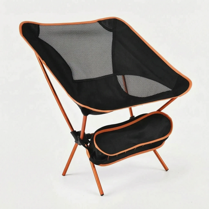 Lightweight, compact folding chair for any outdoor adventure or relaxing beach day.