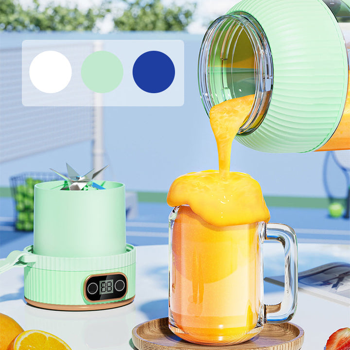 Sleek rechargeable personal blender with USB-C for quick smoothies & shakes, ideal for healthy living anywhere.