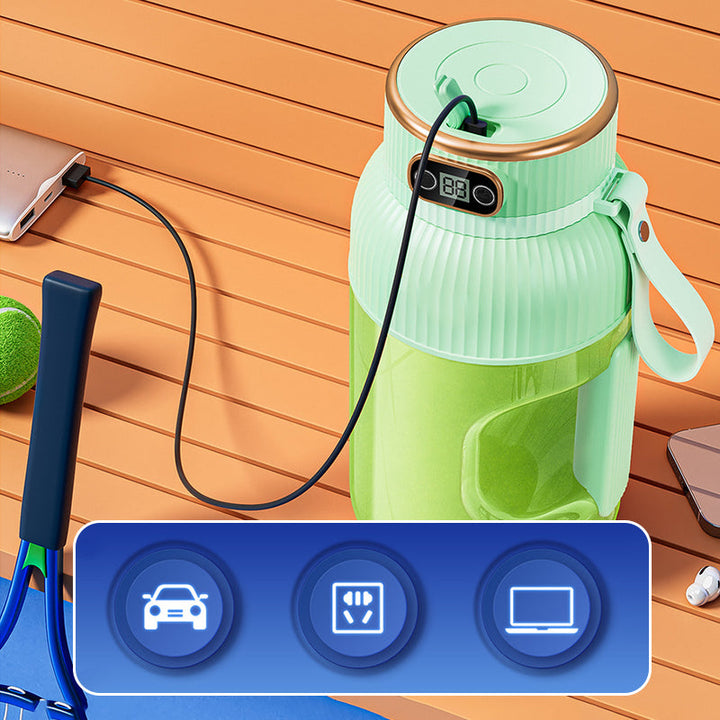 Powerful compact smoothie maker. USB-C rechargeable personal blender for juice, shakes & healthy drinks.