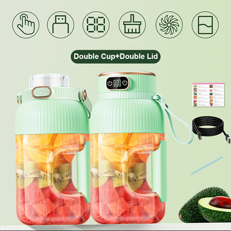 Healthy living personal shake maker. Portable & rechargeable USB-C blender for quick, nutritious drinks.