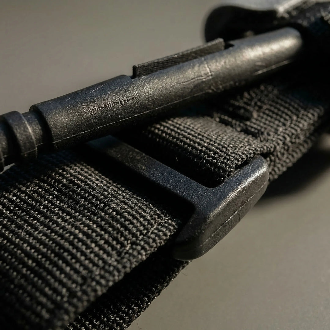 Durable MOLLE pouch for tactical first aid kit, ensuring secure attachment & quick access to emergency supplies.