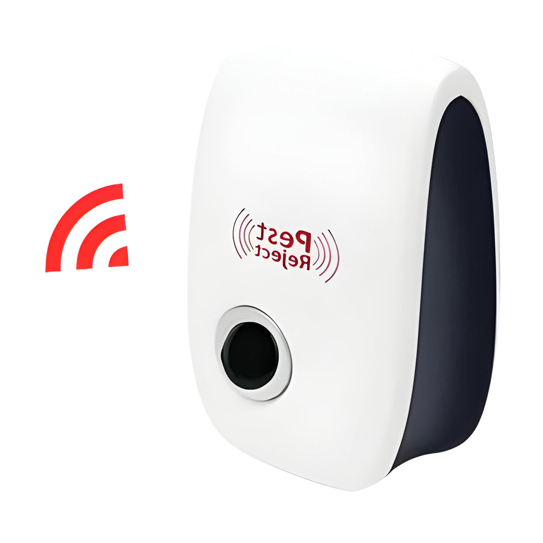 Eco-friendly ultrasonic pest repeller, safely deters squirrels & insects from home. Pet & child safe, non-toxic protection.