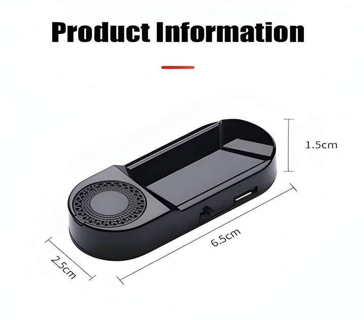 Unisex smart radar detector for bikes & EVs; advanced laser alert system helps avoid speed traps & tickets, ensuring safe travel.