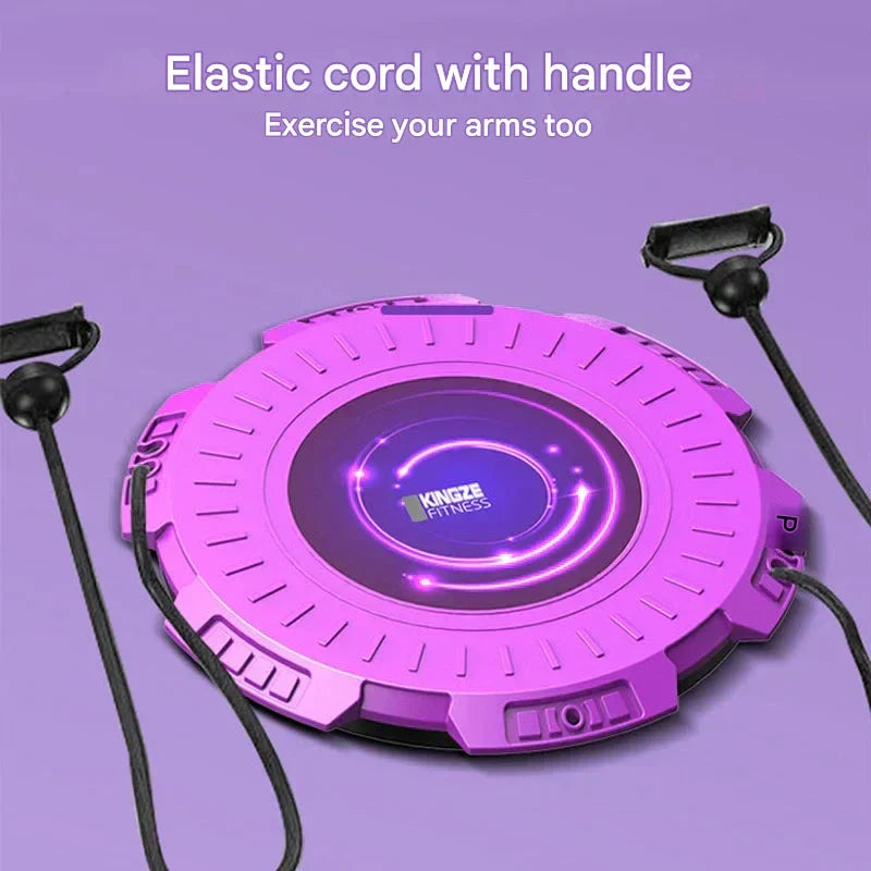 Versatile waist twister fitness disc for core, balance, and total body workouts, portable gym.