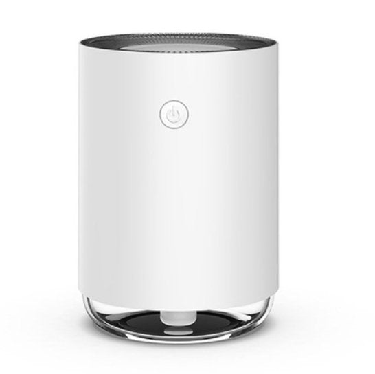 Whisper-quiet humidifier improves home and office air quality. Compact design ensures silent moisture for comfort.