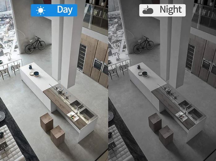 HD WiFi security camera offers night vision & wireless monitoring for home, pet, and baby safety and peace of mind.