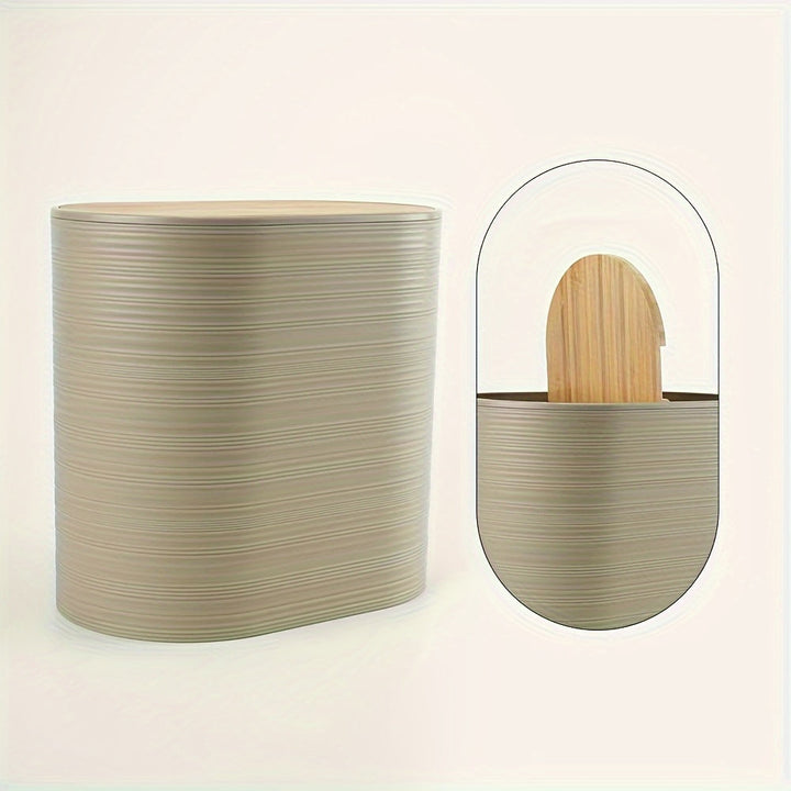 Elegant Bamborao bathroom organizer set, perfect for contemporary bathroom styles