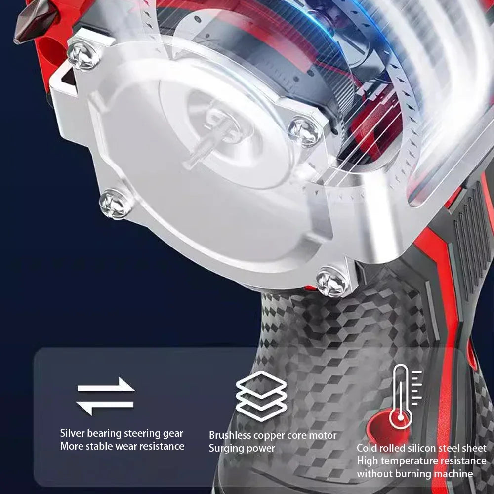 Durable brushless 20V impact drill, enhancing efficiency for all your home improvement needs