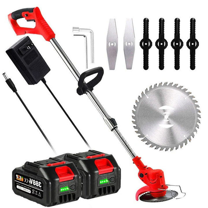 Cordless electric weed eater, a versatile solution for all your garden trimming.