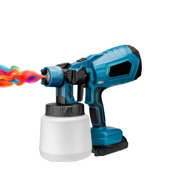 VeloPro cordless electric paint sprayer, professional refinishing tool for fast painting