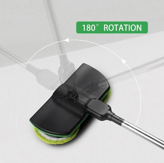 Wireless electric spin mop, a versatile floor cleaner, scrubber & waxer for effortless home cleaning on all floors.