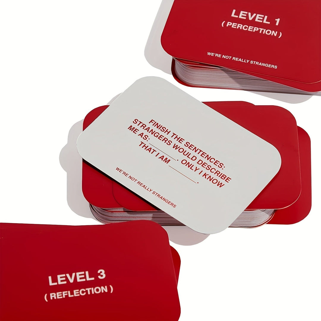 Close-up of SoulConnect card with a thought-provoking question for couples' intimacy.