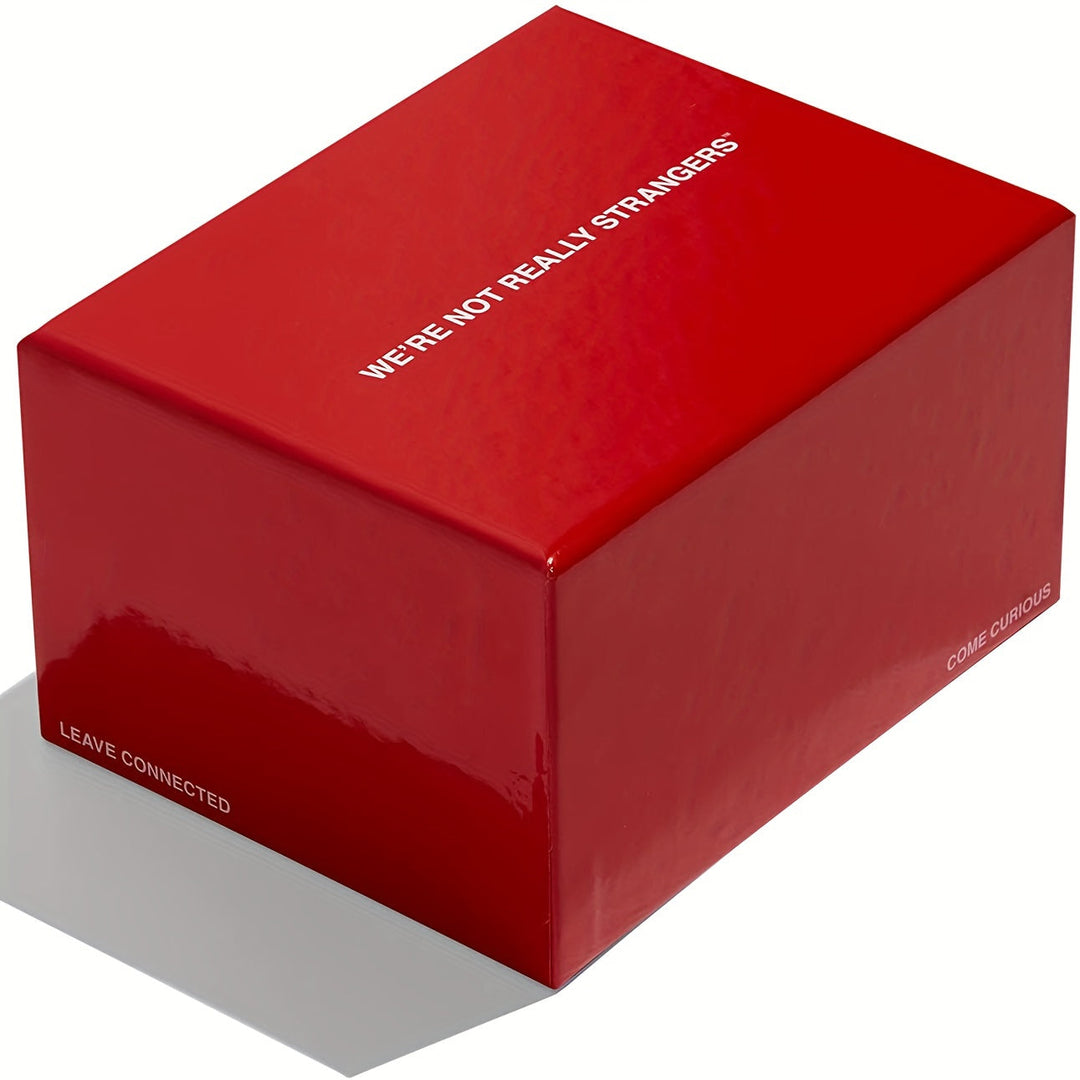 Gift for couples: SoulConnect conversation game box with questions to enhance intimacy & connection.