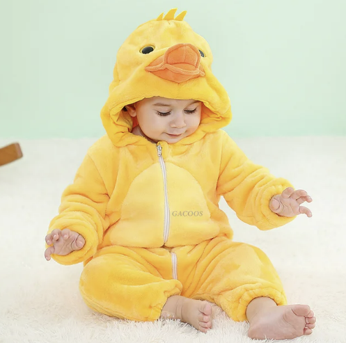 Cozy newborn sheep romper: cute animal themed apparel, flannel baby onesie, ideal for warm sleep.
