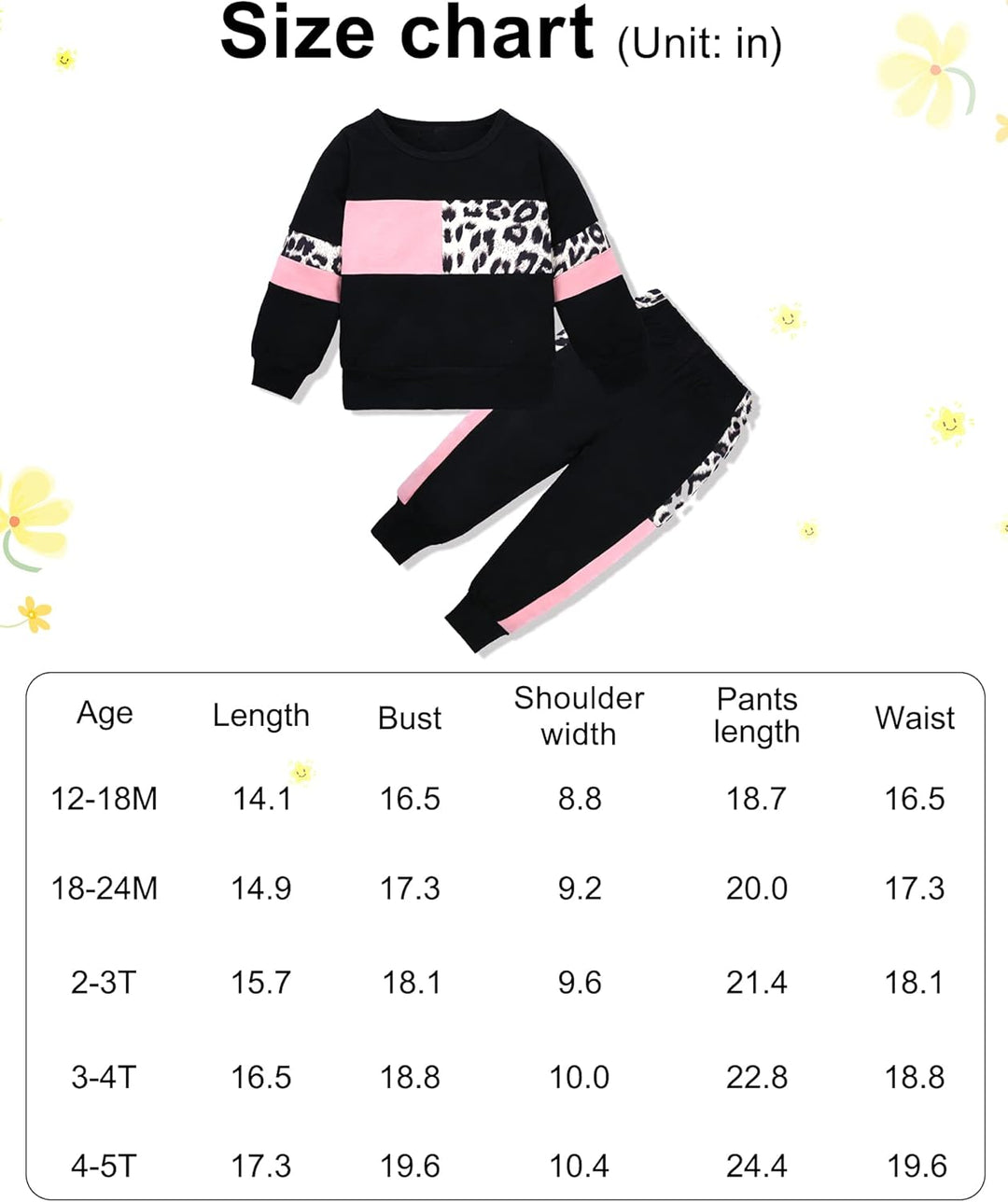 Girls' knitted cotton sweater and trouser set, classic toddler style.