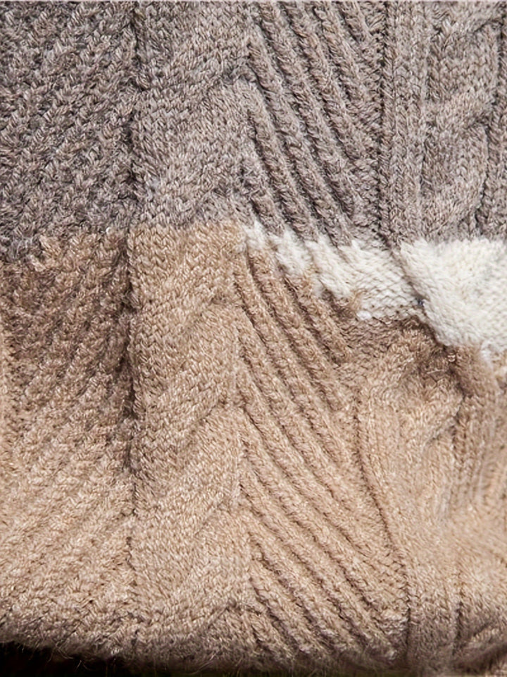 Classic men's plain knitted sweater, offering warmth & comfort. Ideal long sleeve, round neck for fall & winter.