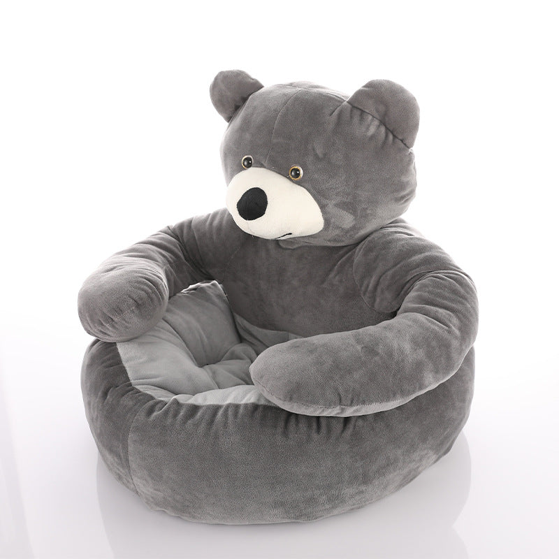 Premium pet supplies: an adjustable plush pet bed for ultimate dog and cat comfort.