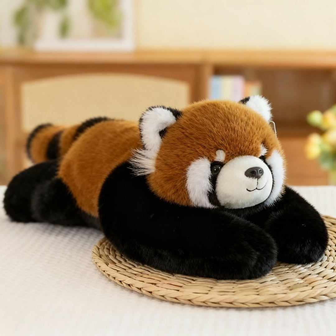 Soft stress relief plushie, a cozy faux fur companion for relaxation and peace.