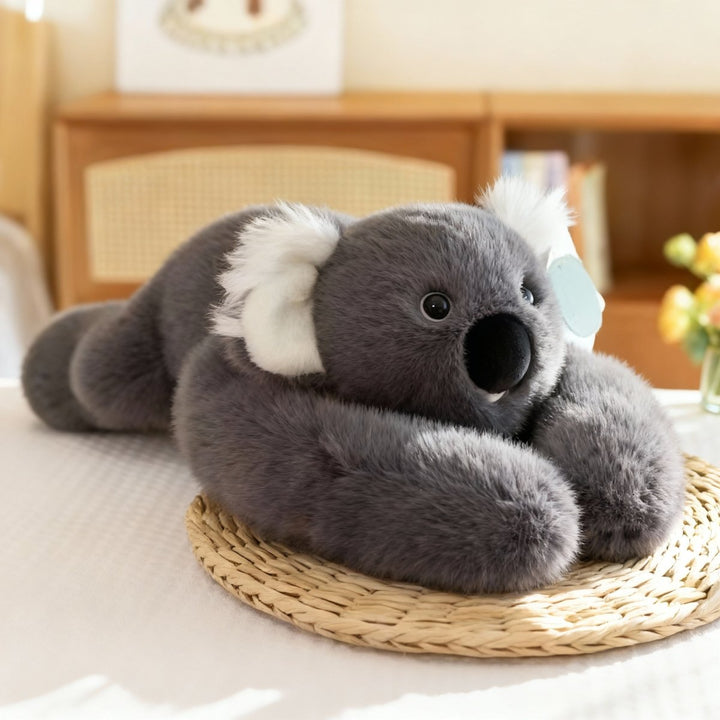 Stress & comfort plush, a therapeutic, huggable faux fur toy for relief.