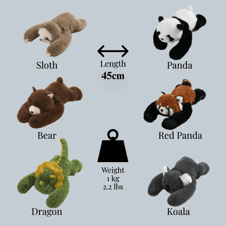 Anxiety aid plushie, designed for emotional support & cozy comfort.