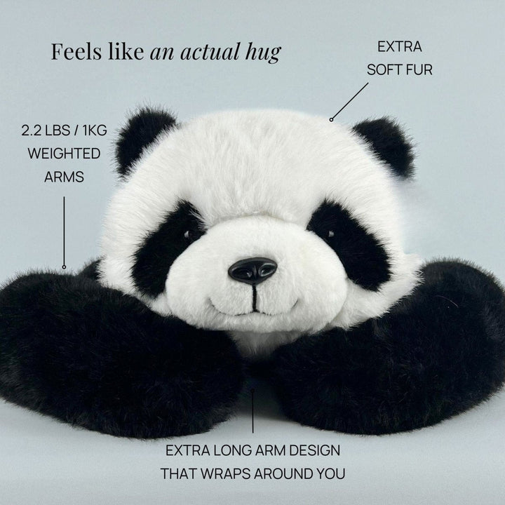 Gentle huggable plush, offering warmth, emotional support, and anxiety comfort.