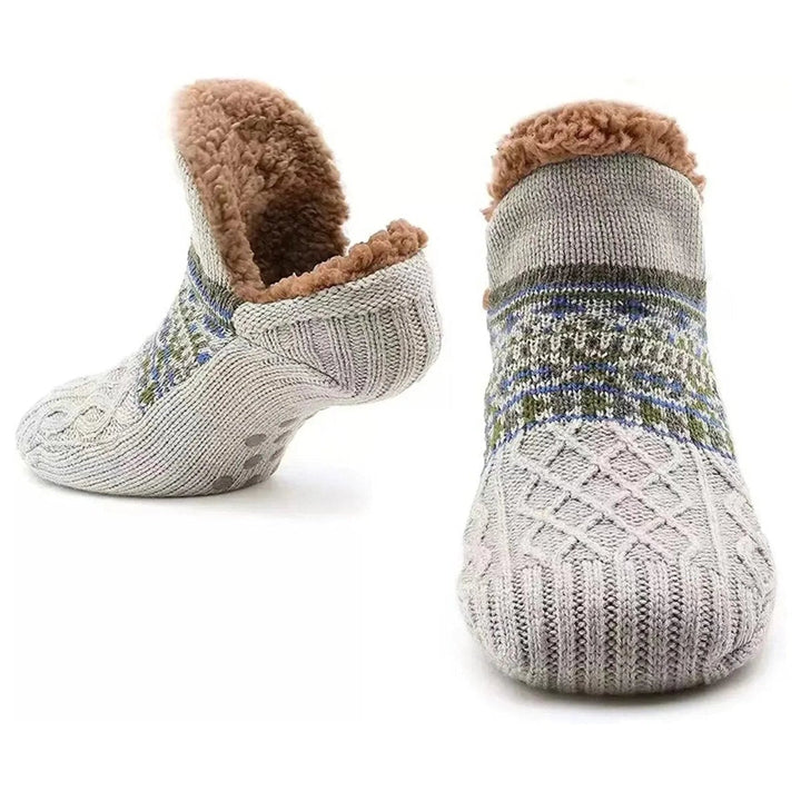 Unisex winter comfort socks, thick and plush house socks for cozy feet at home.