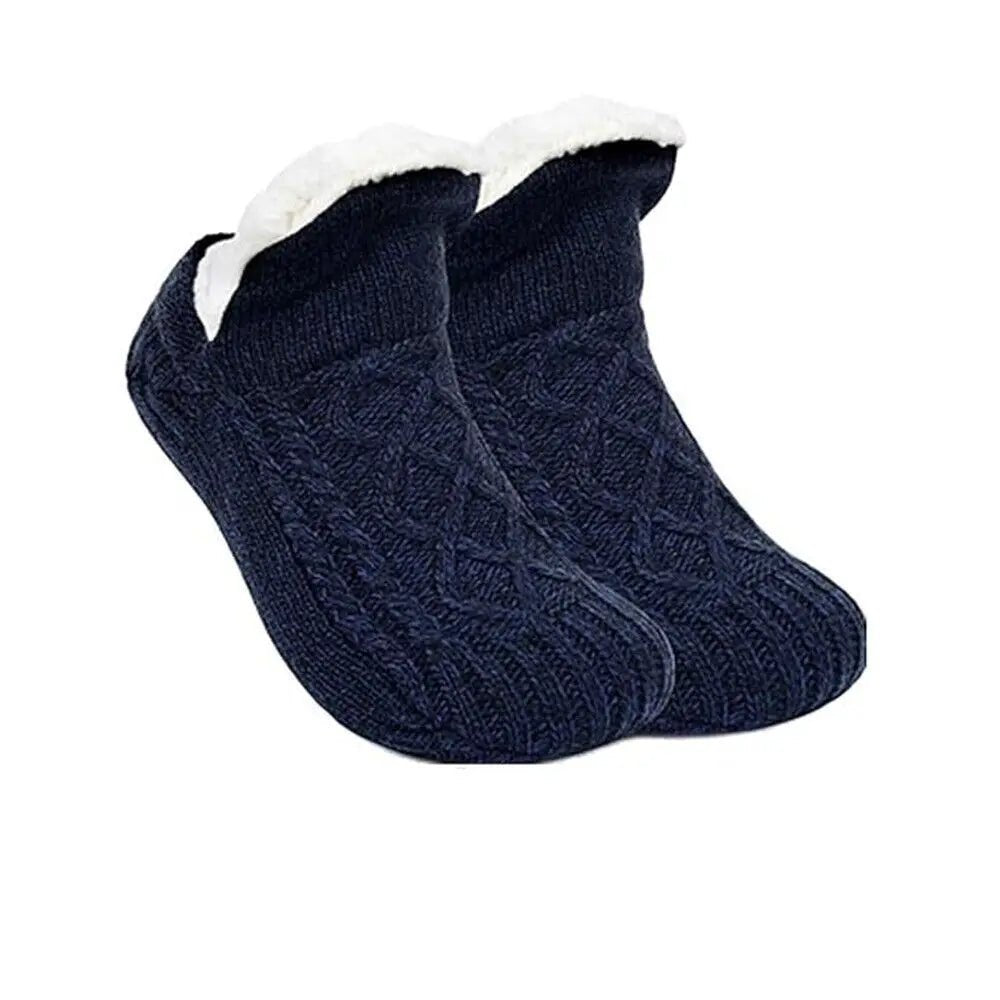 Comfortable unisex house socks, perfect for lounging, sleep, and keeping feet warm indoors.