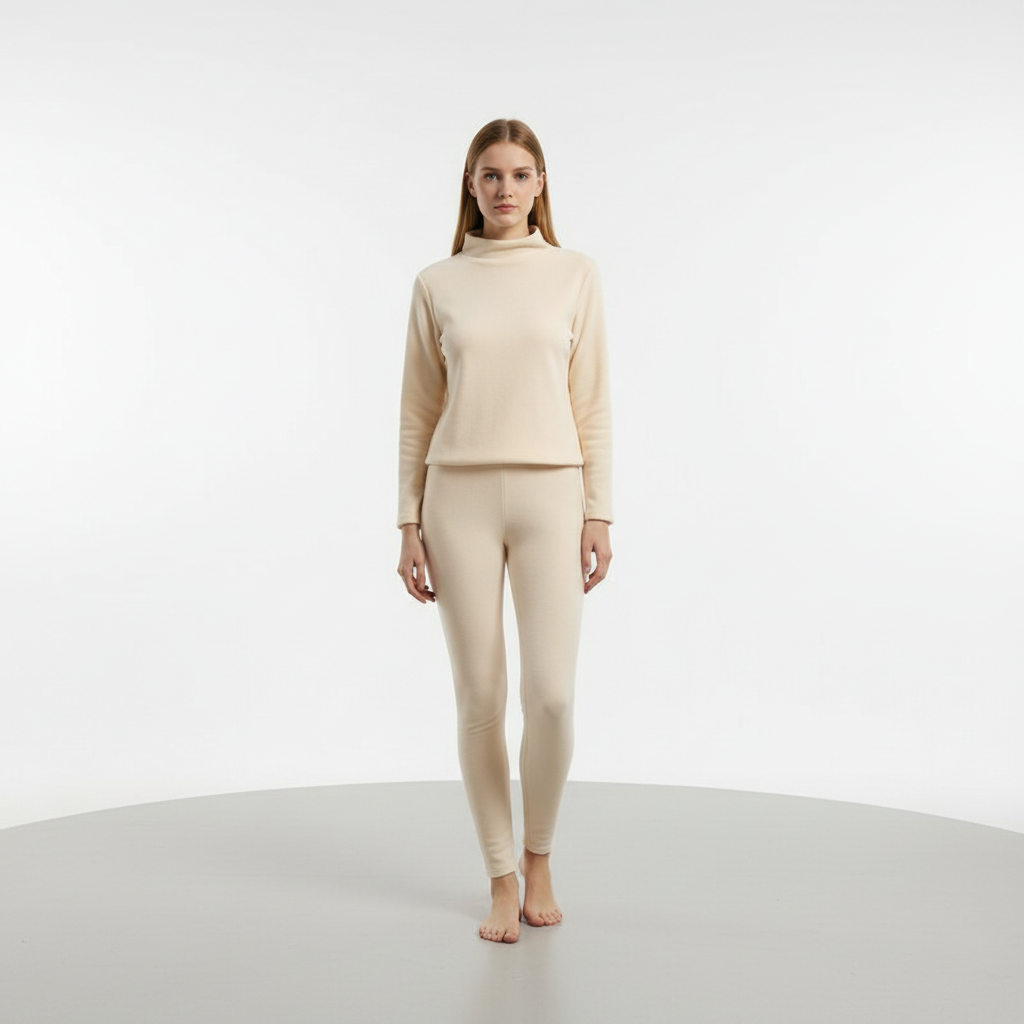 Soft touch fleece women's set, designed for ultimate comfort and everyday wear