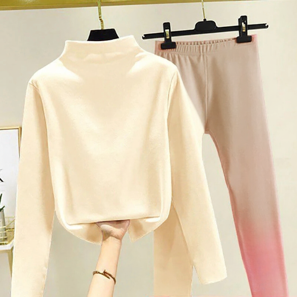 Fashionable women's fleece loungewear set in Victoria, suitable for at-home style