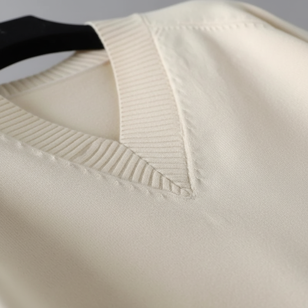 Comfortable women's two-piece tracksuit in a soft knit fabric, perfect for relaxing at home.