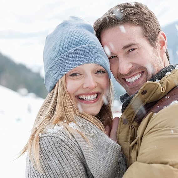 Unisex CozyCap warm knitted winter beanie, designed for ultimate warmth and comfort