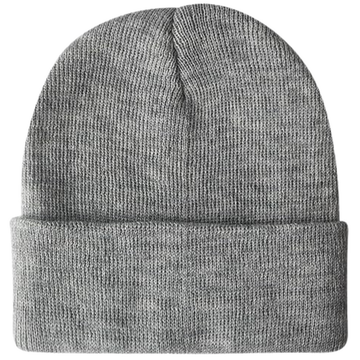 Navy blue CozyCap warm knitted beanie, ideal cold weather headwear for men and women