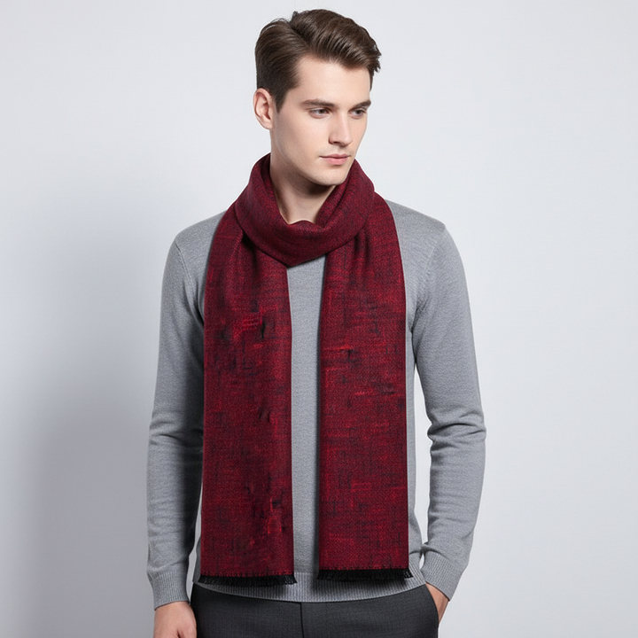 Cozy and warm cashmere long scarf, a must-have winter fashion accessory