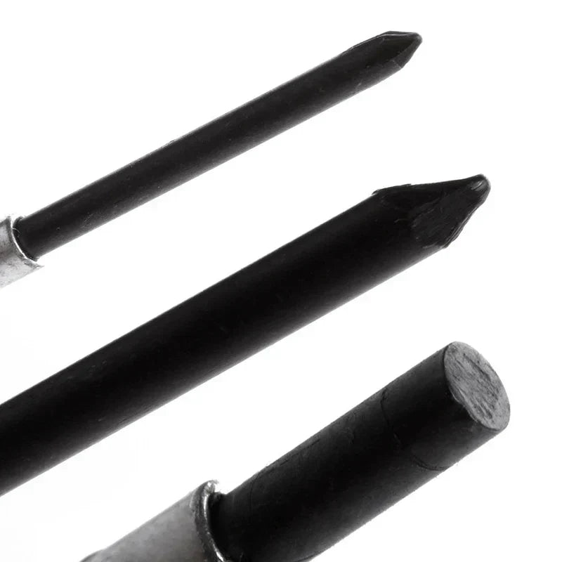 Hand holding a Craftix micro screwdriver from the 11-piece set, demonstrating use for precision tasks