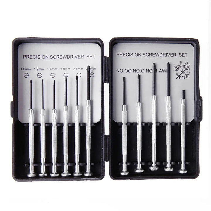 Craftix 11-piece precision screwdriver set, essential hand tools for micro electronics, watch, and eyeglass repair