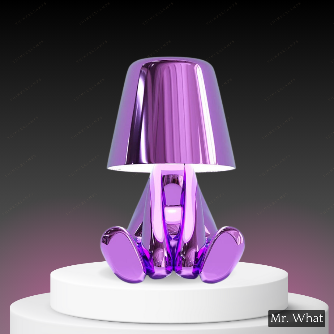 Unique Thinker LED lamp, illuminating your study area with bright, clear light.