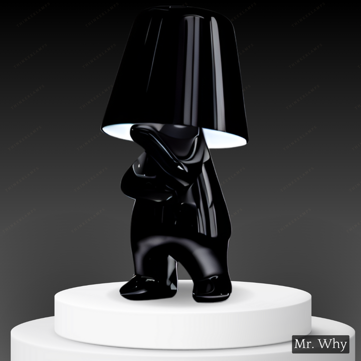 Contemporary Creative Thinker LED lamp for effective study & focused work sessions.