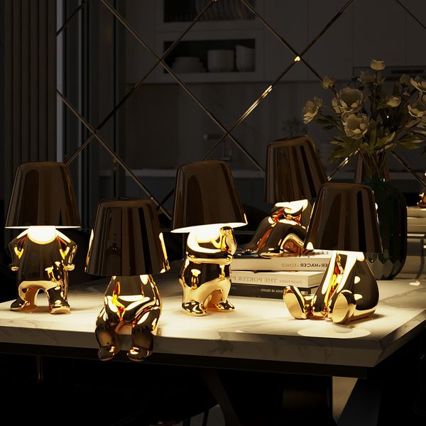 Stylish LED table lamp, a functional and artistic addition to your living space.