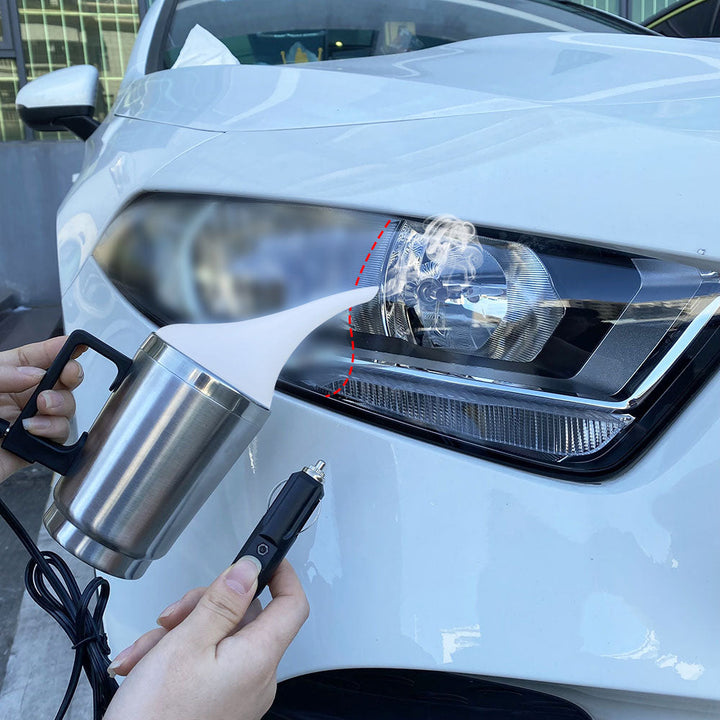Transform hazy headlights to crystal clear with this restoration kit, enhancing vehicle visibility and safety.