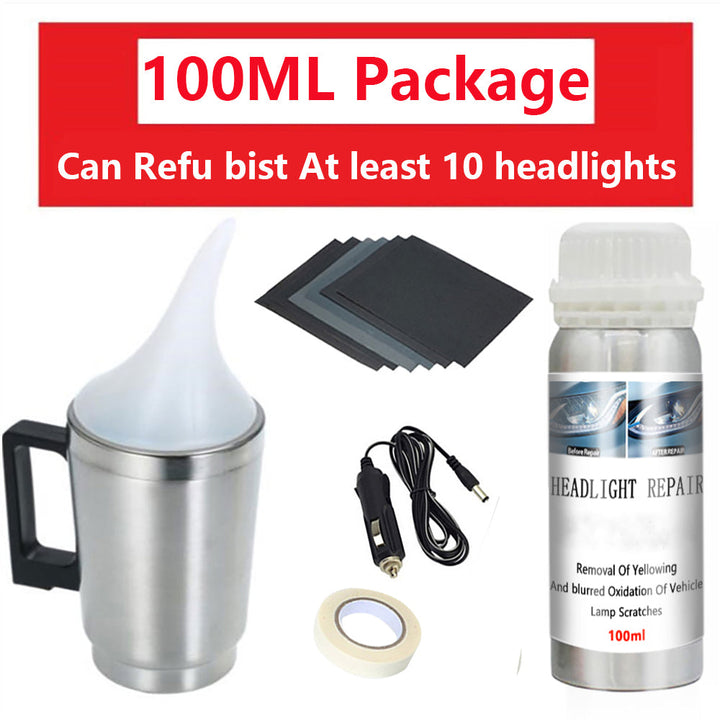 Maintain your vehicle's look and performance using our Headlight Restoration Kit for clear, bright car headlights.